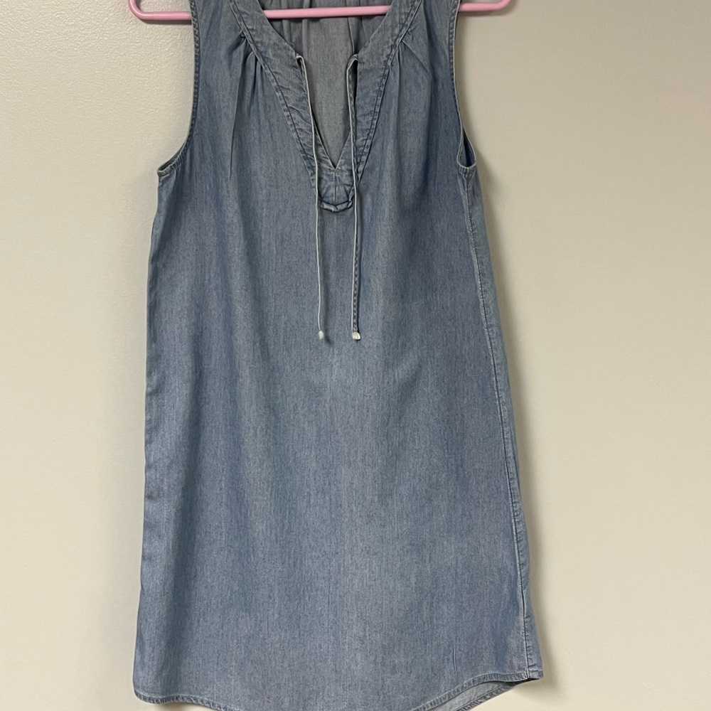 Old Navy Light Blue Denim Dress